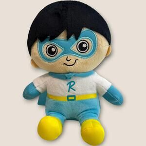 RYAN'S WORLD BLUE TITAN HERO 9" PLUSH MADE BY JUST PLAY STUFFED TOY